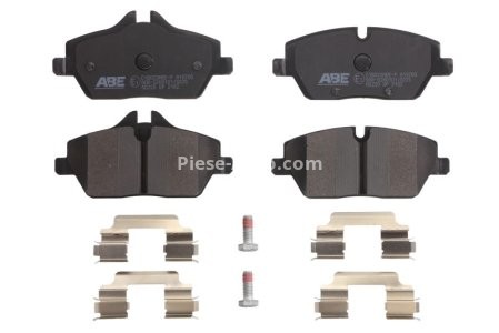 Set plăcuțe frână ABE, față ,pentru: BMW 1 (E81), 1 (E82), 1 (E87), 1 (E88), 2 (F45); MINI (F55), (F56), (F57), (R50, R53), (R56), (R57), (R58), (R59), CLUBMAN (F54) 1.2-2.0D 06.04-