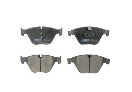 Set plăcuțe frână ABE, față ,pentru: BMW 3 (E90), 3 (E92), 5 (F10), 5 (F11), 5 GRAN TURISMO (F07), 6 (F12), 6 (F13), 6 GRAN COUPE (F06), 7 (E65, E66, E67), 7 (F01, F02, F03 2.0-4.4 03.05-10.18