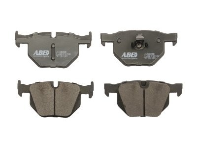 Set plăcuțe frână ABE, spate ,pentru: BMW 5 (E60), 7 (E65, E66, E67), X5 (E70), X5 (F15, F85), X6 (E71, E72), X6 (F16, F86) 2.0D-4.0 07.03-07.19