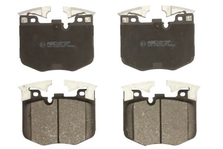 Set plăcuțe frână ABE, față ,pentru: BMW 2 (G42, G87), 3 (G20, G80, G28), 3 (G21), 3 (G21, G81), 4 (G22, G82), 4 (G23, G83), 5 (G30, F90), 5 (G31), 6 GRAN TURISMO (G32) 1.6-Electric 07.15-