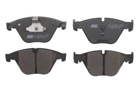 Set plăcuțe frână ABE, față ,pentru: BMW 3 (E90), 3 (E92), 5 (E60), 5 (F10), 5 (F11), 5 GRAN TURISMO (F07), 6 (F12), 6 (F13), 6 GRAN COUPE (F06), 7 (E65, E66, E67), 7 (F01 2.0-4.4 07.03-10.18