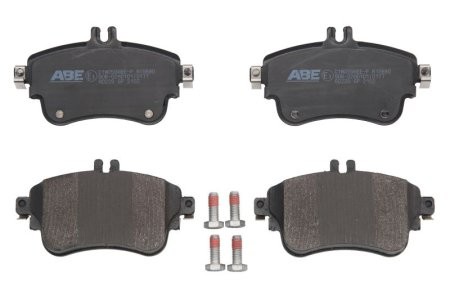 Set plăcuțe frână ABE, față ,pentru: MERCEDES A (W176), B SPORTS TOURER (W246, W242), CLA (C117); BMW X3 (E83) 1.5D-3.0D 09.05-03.19