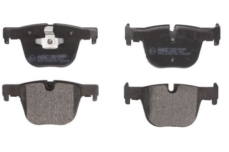 Set plăcuțe frână ABE, spate ,pentru: BMW 3 (F30, F80), 3 (F31), 3 GRAN TURISMO (F34), 4 (F32, F82), 4 (F33, F83), 4 GRAN COUPE (F36) 2.0D-3.0H 11.11-