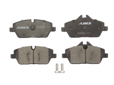 Set plăcuțe frână ABE, față ,pentru: BMW 1 (E81), 1 (E82), 1 (E87), 1 (E88), 2 (F45); MINI (F55), (F56), (F57), (R50, R53), (R56), (R57), (R58), (R59), CLUBMAN (F54) 1.2-2.0D 06.04-