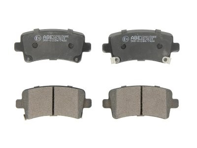 Set plăcuțe frână ABE, spate ,pentru: CHEVROLET MALIBU; OPEL INSIGNIA A, INSIGNIA A COUNTRY; SAAB 9-5 1.4-3.6 07.08-