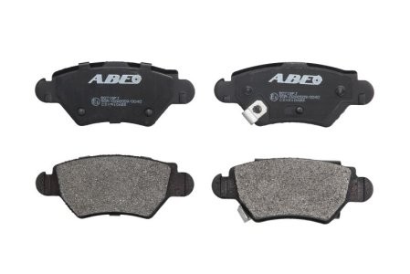 Set plăcuțe frână ABE, spate ,pentru: CHEVROLET ASTRA, CORSA, VIVA, ZAFIRA; OPEL ASTRA F, ASTRA F CLASSIC, ASTRA F/KOMBI, ASTRA G, ASTRA G/KOMBI, COMBO TOUR, CORSA C 1.2-2.2D 08.94-12.11