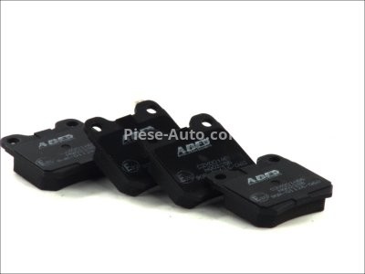 Set plăcuțe frână ABE, spate (cu piulita de actionare; cu suplimente), se potrivește: CHEVROLET VECTRA; OPEL ASTRA F, CALIBRA A, KADETT E, OMEGA A, OMEGA B, SENATOR B, VECTRA B 1.4-3.6 09.84-12.09