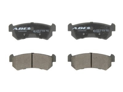 Set plăcuțe frână ABE, spate ,pentru: CHEVROLET AVEO / KALOS, LACETTI, NUBIRA, REZZO; DAEWOO KALOS, LACETTI, NUBIRA, TACUMA / REZZO 1.2-2.0D 05.97-