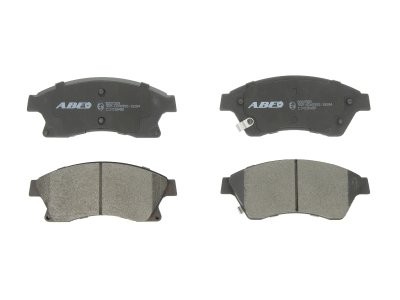 Set plăcuțe frână ABE, față ,pentru: CHEVROLET AVEO, CRUZE, ORLANDO, TRAX; OPEL ANTARA A, ASTRA J, ASTRA J GTC, ASTRA J/HATCHBACK 1.2-2.2D 05.09-