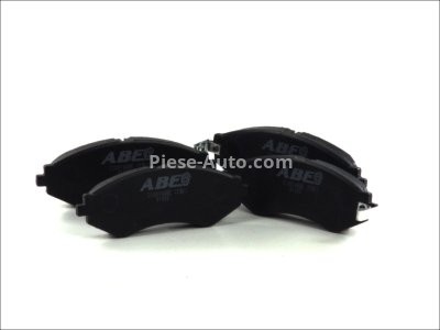 Set plăcuțe frână ABE, față ,pentru: CHEVROLET LACETTI, LANOS, NUBIRA, REZZO, SPARK, VECTRA, ZAFIRA; DAEWOO ARANOS, CIELO, LACETTI, LANOS, LEGANZA, LEMANS, MAGNUS, NUBIRA, PRINCE 1.2-2.5 09.90-