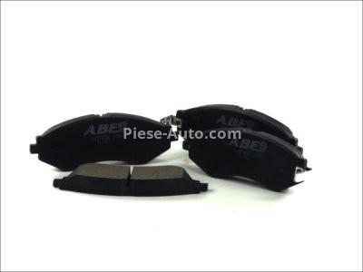 Set plăcuțe frână ABE, față ,pentru: CHEVROLET LACETTI, LANOS, NUBIRA, REZZO, SPARK, VECTRA, ZAFIRA; DAEWOO ARANOS, CIELO, LACETTI, LANOS, LEGANZA, LEMANS, MAGNUS, NUBIRA, PRINCE 1.2-2.5 09.90-