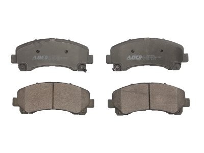 Set plăcuțe frână ABE, față ,pentru: CHEVROLET TRAILBLAZER; ISUZU D-MAX I, D-MAX II 1.9D-3.0D 06.03-