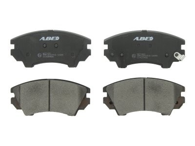 Set plăcuțe frână ABE, față ,pentru: CHEVROLET CAMARO, MALIBU; OPEL ASTRA J, ASTRA J GTC, ASTRA J/HATCHBACK, CASCADA, INSIGNIA A, INSIGNIA A COUNTRY, ZAFIRA C; SAAB 9-5 1.3D-6.2 07.08-