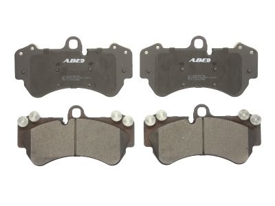 Set plăcuțe frână ABE, față ,pentru: CHEVROLET CORVETTE; PORSCHE CAYENNE; VW TOUAREG 3.0D-6.2 09.02-12.19