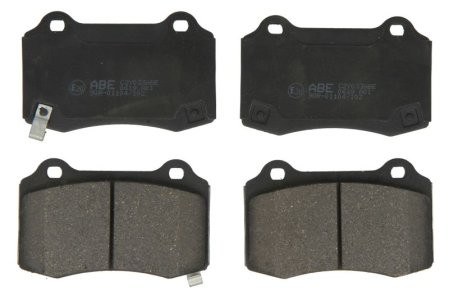 Set plăcuțe frână ABE, spate ,pentru: CHEVROLET CAMARO; CHRYSLER 300C; DODGE CHALLENGER, CHARGER; HYUNDAI GENESIS; JEEP GRAND CHEROKEE II, GRAND CHEROKEE III 2.7-Electric 04.99-