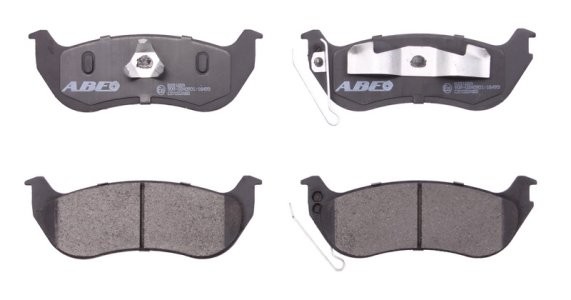 Set plăcuțe frână ABE, spate ,pentru: CHRYSLER VOYAGER IV; JEEP CHEROKEE, LIBERTY, WRANGLER II 2.4-4.0 08.96-