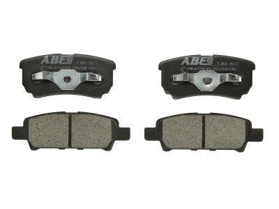Set plăcuțe frână ABE, spate ,pentru: CHRYSLER 200, SEBRING; CITROEN C4 AIRCROSS, C-CROSSER, C-CROSSER ENTERPRISE; DODGE AVENGER, CALIBER; JEEP COMPASS, PATRIOT 1.3-3.6 05.91-