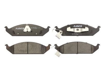 Set plăcuțe frână ABE, față ,pentru: CHRYSLER CIRRUS, SEBRING, STRATUS; DODGE STRATUS; PLYMOUTH BREEZE 2.0/2.4/2.5 05.94-04.01