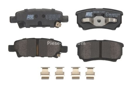 Set plăcuțe frână ABE, spate ,pentru: CHRYSLER 200, SEBRING; CITROEN C4 AIRCROSS, C-CROSSER, C-CROSSER ENTERPRISE; DODGE AVENGER, CALIBER; JEEP COMPASS, PATRIOT 1.3-3.6 05.91-