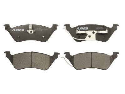Set plăcuțe frână ABE, spate ,pentru: CHRYSLER VOYAGER IV; DODGE CARAVAN, GRAND; JEEP CHEROKEE 2.4-3.8 02.00-
