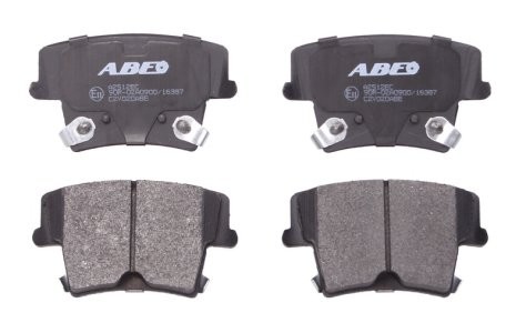 Set plăcuțe frână ABE, spate ,pentru: CHRYSLER 300 C, 300C; DODGE CHALLENGER, CHALLENGER SE, CHARGER, MAGNUM, MAGNUM II; LANCIA THEMA 2.7-6.4 09.04-