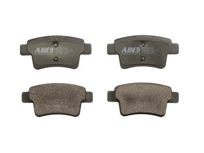 Set plăcuțe frână ABE, spate ,pentru: CITROEN C4 GRAND PICASSO I, C4 GRAND PICASSO II, C4 I, C4 PICASSO I; PEUGEOT 408 1.6-2.0D 07.06-