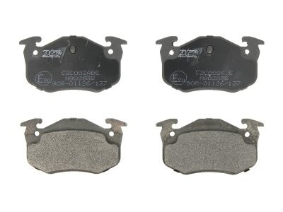 Set plăcuțe frână ABE, spate ,pentru: CITROEN BX, SAXO, XSARA, XSARA/HATCHBACK, ZX; PEUGEOT 106 II, 106 II/HATCHBACK, 205 I, 205 II, 205/HATCHBACK, 206, 306, 309 I, 309 II 1.0-Electric 09.82-