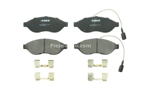 Set plăcuțe frână ABE, față ,pentru: CITROEN JUMPER II; FIAT DUCATO; OPEL MOVANO C; PEUGEOT BOXER 2.0D-Electric 09.05-