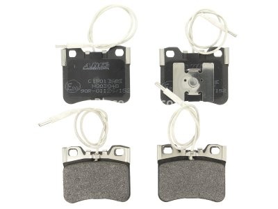 Set plăcuțe frână ABE, față ,pentru: CITROEN AX, SAXO; PEUGEOT 106 I, 106 II, 106 II/HATCHBACK, 207 1.0-Electric 07.86-12.15