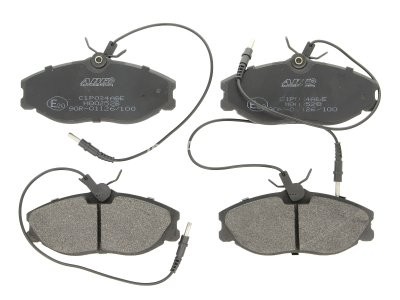 Set plăcuțe frână ABE, față ,pentru: CITROEN XSARA, ZX; PEUGEOT 306, 406, 607 1.4-3.0 04.93-07.11