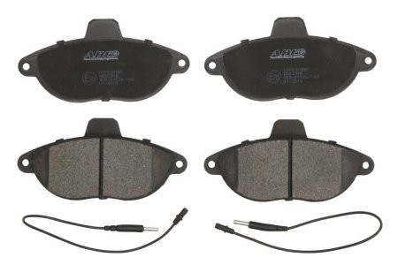 Set plăcuțe frână ABE, față ,pentru: CITROEN EVASION, JUMPY I; FIAT SCUDO, ULYSSE; PEUGEOT 806, EXPERT 1.6-2.0D 07.95-12.06