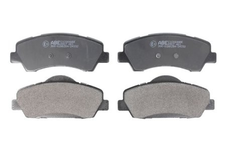 Set plăcuțe frână ABE, față ,pentru: CITROEN C4 CACTUS, C-ELYSEE; PEUGEOT 301, 308 I, 308 II 1.2-2.0D 11.12-