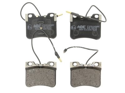 Set plăcuțe frână ABE, față ,pentru: CITROEN AX, C4 PICASSO I 1.0-Electric 07.86-08.13