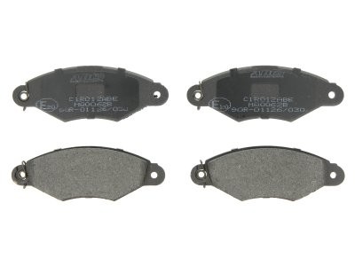 Set plăcuțe frână ABE, față ,pentru: CITROEN XSARA, XSARA/HATCHBACK, XSARA/KOMBI; PEUGEOT 106 II, 206, 306, J5; RENAULT CLIO II, KANGOO, KANGOO EXPRESS, THALIA I 1.0-Electric 09.90- 1