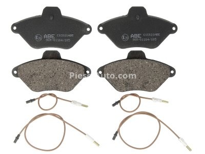 Set plăcuțe frână ABE, față ,pentru: CITROEN XANTIA, XANTIA/KOMBI; SKODA RAPID 1.0-2.0D 03.93-12.19
