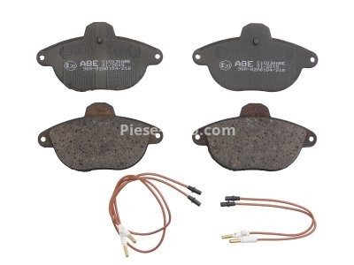 Set plăcuțe frână ABE, față ,pentru: CITROEN XANTIA 2.0/2.1D 06.95-04.03