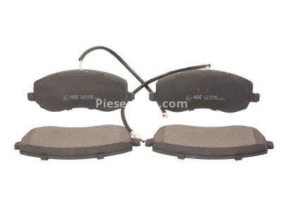 Set plăcuțe frână ABE, față ,pentru: CITROEN C8; FIAT ULYSSE; LANCIA PHEDRA; PEUGEOT 807 2.0D/2.2D 09.02-