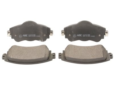 Set plăcuțe frână ABE, față ,pentru: CITROEN C4 II, DS4 1.4-2.0D 11.09-