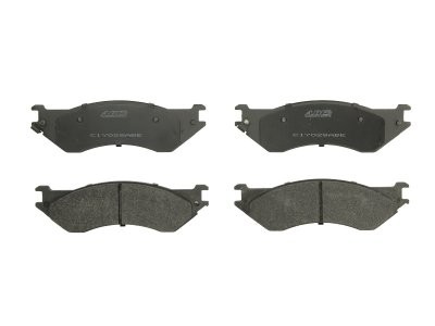 Set plăcuțe frână ABE, față ,pentru: DODGE DURANGO, RAM 1500, RAM 2500 3.7-6.7D 06.01-12.10