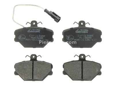 Set plăcuțe frână ABE, față ,pentru: FIAT 131, PANDA, PANDA/HATCHBACK, SEICENTO / 600, TEMPRA, TIPO, UNO; LANCIA DEDRA, DELTA I, Y10; ZASTAVA YUGO 0.9-Electric 04.80-06.06