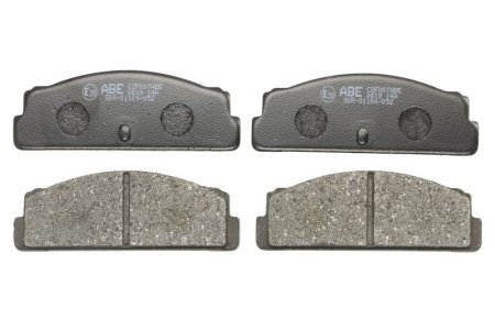 Set plăcuțe frână ABE, spate ,pentru: FIAT 124, 124 SPIDER, 125, 131, 132, ARGENTA, TIPO, X 1/9; FSO 125P, 132P, POLONEZ I, POLONEZ II, POLONEZ III; OPEL KADETT A; SEAT 124 1.0-2.5D 09.62-03.02