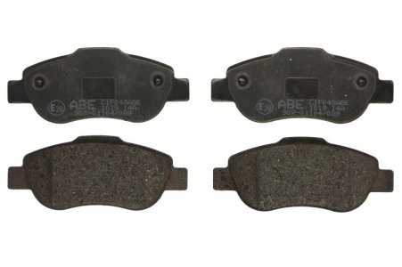 Set plăcuțe frână ABE, față ,pentru: FIAT PALIO, PANDA, PANDA/HATCHBACK 1.1-1.4CNG 06.03-