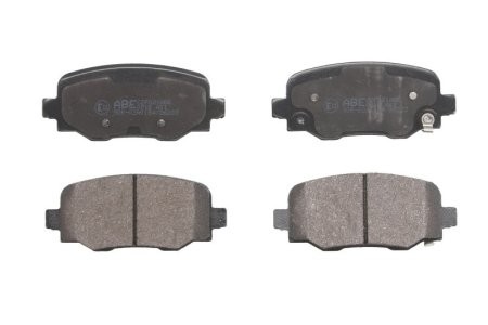 Set plăcuțe frână ABE, spate ,pentru: FIAT 500X; JEEP CHEROKEE, COMPASS, RENEGADE 1.0-2.4 07.14-