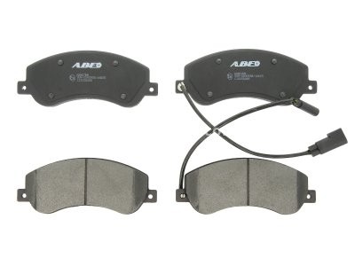 Set plăcuțe frână ABE, față ,pentru: FORD TRANSIT, TRANSIT TOURNEO; VW AMAROK 2.0-3.2D 04.06-05.22