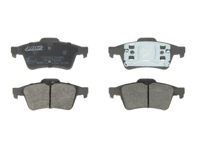 Set plăcuțe frână ABE, spate ,pentru: FORD C-MAX II, ECOSPORT, FOCUS II, FOCUS III, GRAND C-MAX, KUGA II, TOURNEO CONNECT, TRANSIT CONNECT; NISSAN PRIMERA; RENAULT ESPACE IV 1.5-3.5 09.00-