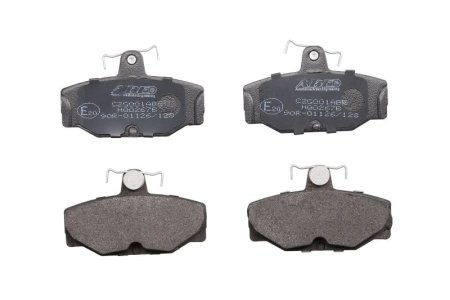 Set plăcuțe frână ABE, spate ,pentru: FORD ESCORT V, ESCORT VI, GRANADA, GRANADA II, SCORPIO I, SCORPIO II, SIERRA, SIERRA I, SIERRA II 1.3-2.9 08.77-10.98