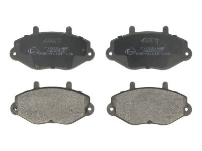 Set plăcuțe frână ABE, față ,pentru: FORD TRANSIT, TRANSIT TOURNEO; MAZDA 3 1.6-2.9 09.88-09.14