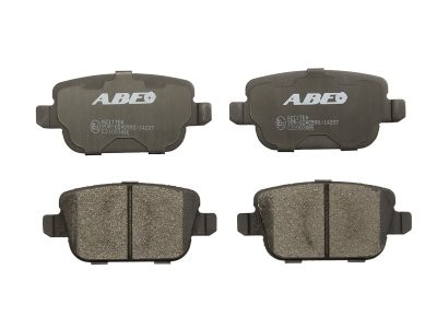 Set plăcuțe frână ABE, spate ,pentru: FORD MONDEO IV; LAND ROVER FREELANDER 2 2.0/2.2D 10.06-10.14