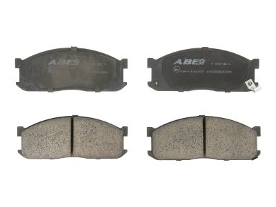 Set plăcuțe frână ABE, față ,pentru: FORD ECONOVAN; KIA BESTA, BONGO, K2500, K2700; MAZDA E 1.4-2.9D 01.83-
