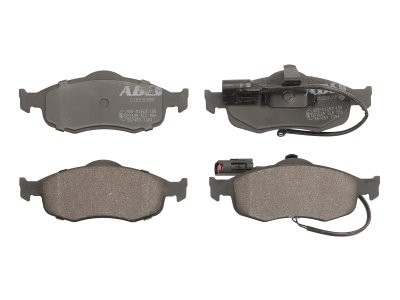 Set plăcuțe frână ABE, față ,pentru: FORD COUGAR, MONDEO I, MONDEO II, SCORPIO I, SCORPIO II 1.6-2.9 09.86-12.01